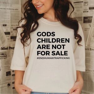 Handmade End human trafficking unisex shirt